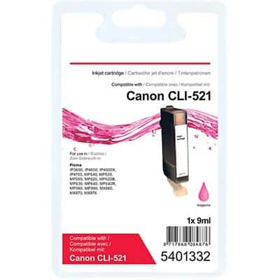 Office Depot Compatibel Canon CLI-521M Inktcartridge Magenta