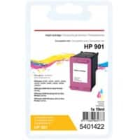 Viking 901 compatibele HP inktcartridge CC656A cyaan, geel, magenta