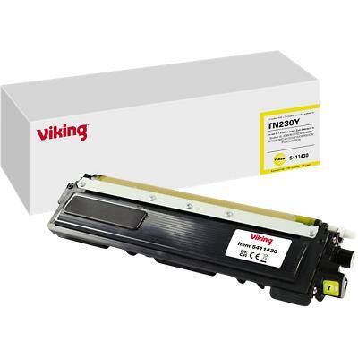 Viking TN-230Y compatibele Brother tonercartridge geel