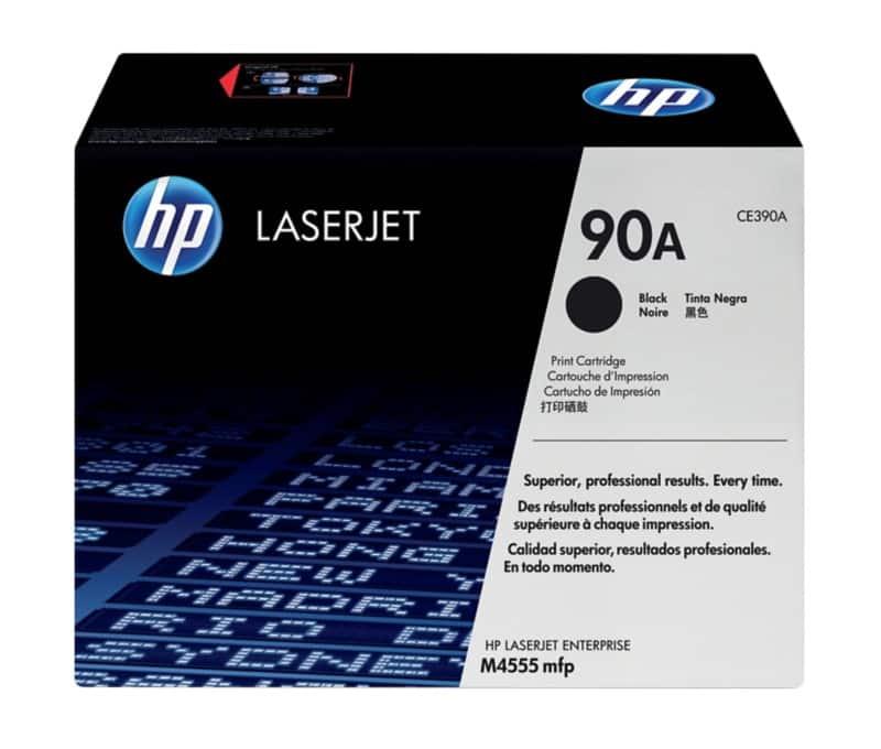 HP 90A originele tonercartridge CE390A zwart