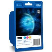 Brother LC1280XL Origineel Inktcartridge Cyaan, magenta, geel Multipack 3 Stuks