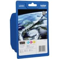 Brother LC985RBWBP Origineel Inktcartridge Cyaan, magenta, geel