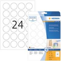 HERMA Seal Etiketten 4236 Transparant Rond 600 Etiketten per pak