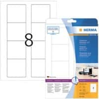 HERMA Etiketten 4355 Klevend A4 Wit 70 x 67,7 mm  25 Vellen à 8 Etiketten