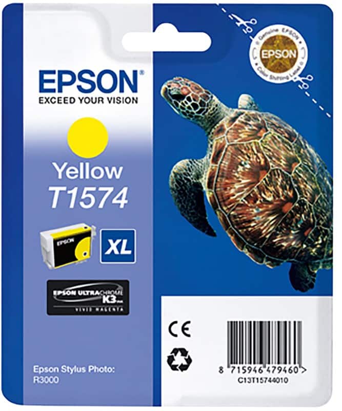 Epson T1574 Origineel Inktcartridge C13T15744010 Geel