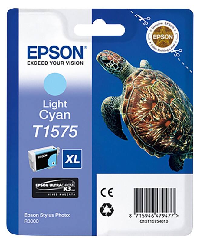 Epson T1575 Origineel Inktcartridge C13T15754010 Cyaan