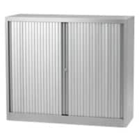 Bisley Roldeurkast Staal 1 Plank Afsluitbaar 1.000 x 430 x 1.030 mm Zilver