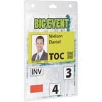 DURABLE Events Naambadge 10,5 x 14,8 cm 20 Stuks 
