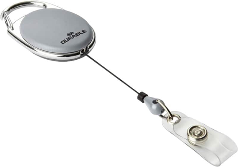 DURABLE Afrolmechanisme Grijs Metaal 80 cm 10 Stuks