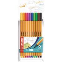 STABILO Point 88 Fineliner Assorti 10 Stuks