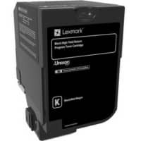 Lexmark Origineel Tonercartridge 74C2HK0 Zwart