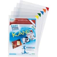 Djois Magnetic Zelfklevende zichtmappen PVC (Polyvinylchloride) 316 (B) x 441 (H) mm Transparant Pak van 5
