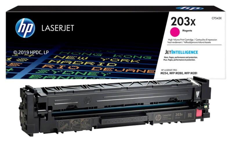 HP 203X originele tonercartridge CF543X magenta