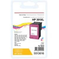 Viking 301XL compatibele HP inktcartridge CH564EE cyaan, geel, magenta