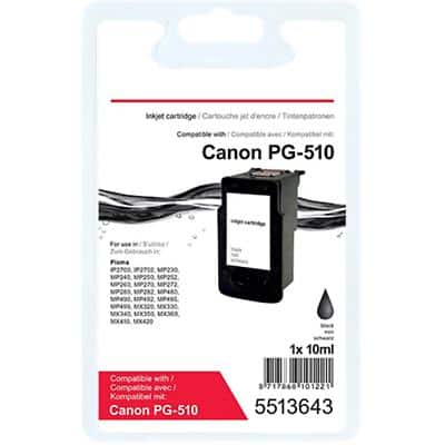 Office Depot Compatibel Canon PG-510BK Inktcartridge Zwart