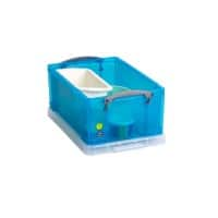 Really Useful Box Opbergbox 9 L Blauw Plastic 25,5 x 39,5 x 15,5 cm