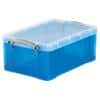 Really Useful Box Opbergbox 9 L Blauw Plastic 25,5 x 39,5 x 15,5 cm