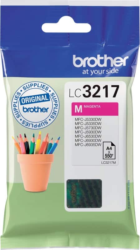 Brother LC3217M Origineel Inktcartridge Magenta