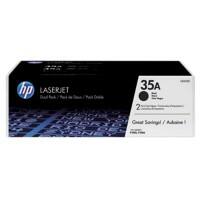 HP 35A Origineel Tonercartridge CB435AD Zwart 2 Stuks