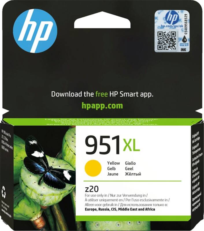 HP 951XL originele inktcartridge CN048AE geel