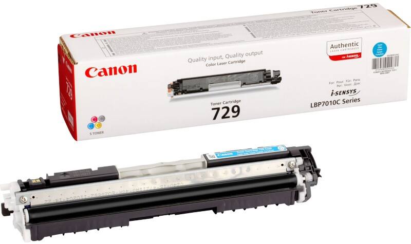 Canon 729C Origineel Tonercartridge Cyaan