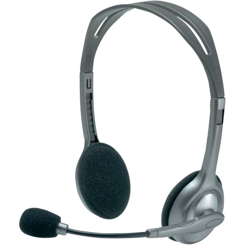 Logitech H110 Bedraad Headset Over het hoofd Met microfoon Stereo Zwart