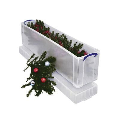 vers pen uit Really Useful Box Opbergbox 77 L Transparant Plastic 27 x 35,5 x 120,1 cm |  Viking Direct NL