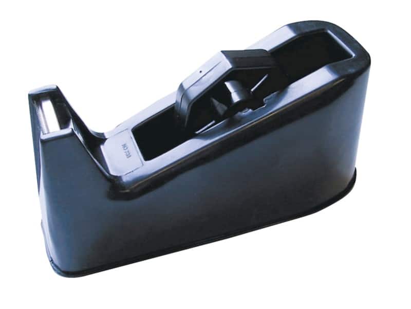 KANGARO Plakbandhouder Zwart 25 mm (B) x 66 m (L) Kunststof