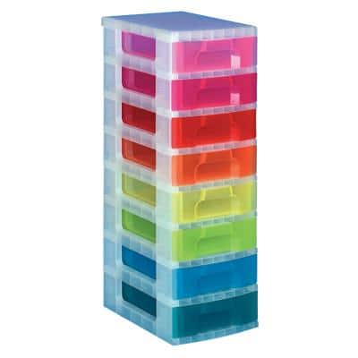 Really Useful Box Ladekastje Dt1007 8 x 7 L Kleurenassortiment Plastic 30 x 42 x 92,5 cm