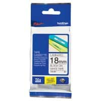 Brother P-touch Etiketteertape Authentiek TZe-241 Zelfklevend Zwart op Wit 18 mm x 8 m