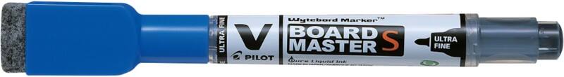 Pilot V-Board Master S Niet-permanent Whiteboard-marker Blauw Extra Fijn Ronde punt - 0,8 mm 80% Gerecycled