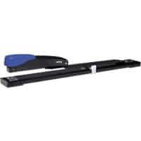 Viking Lange arm Nietmachine Halve strip 20 Vellen Blauw, zwart 24/6, 26/6 Metaal