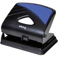 Viking 2 Gaten Perforator Metaal 30 Vellen 96W0 Blauw, zwart