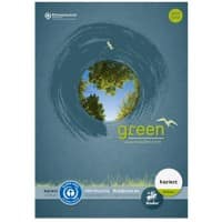 Ursus Green Schrijfblok A4 Geruit Geniet Papier Blauw Niet geperforeerd 100 Pagina's
