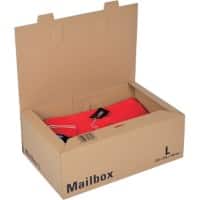 ColomPac Verzenddozen Mail-Box L Bruin 395 (B) x 140 (D) x 250 (H) mm 5 Stuks