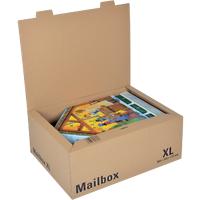 ColomPac Verzenddozen XL Mail-Box Bruin 465 (B) x 349 (D) x 184 (H) mm 5 Stuks