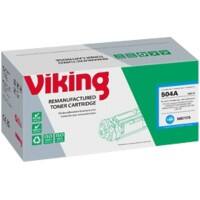 Viking 504A Compatibel HP Tonercartridge CE251A Cyaan