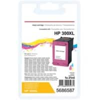 Viking 300XL compatibele HP inktcartridge CC644EE cyaan, magenta, geel