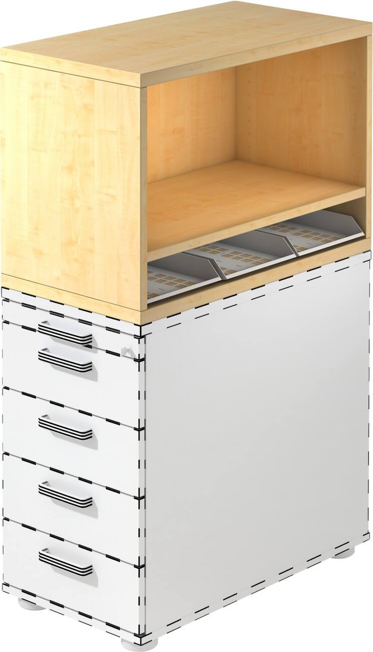 Hammerbacher Ladeblokbevestiging Esdoorn