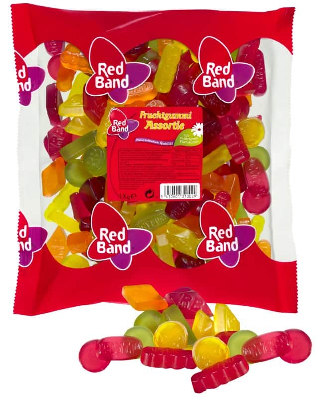 Red Band Fruitgums 1000 g
