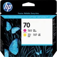 HP 70 Original Magenta & Geel Printkop C9406A