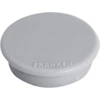 Franken Ronde magneten HM3812 Grijs 3,8 x 3,8 cm 10 stuks