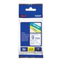 Brother TZe-223 Authentiek Labeltape Zelfklevend Blauw op wit 9 mm x 8m