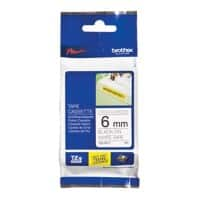 Brother Etiketteertape
 TZeS211 zwart op wit 6 mm x 8 m