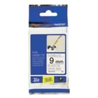 Brother TZe-FX221 Authentiek Flexibel Labeltape Zelfklevend Zwart op wit 9 mm x 8m