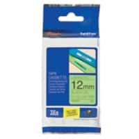 Brother TZe-C31 Authentiek Labeltape Glanzend Zelfklevend Zwart op geel 12 mm x 5m