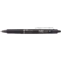 Pilot FriXion Clicker inklapbaar Rollerballpen Zwart 0.35 mm Medium Kegelvormig Navulbaar