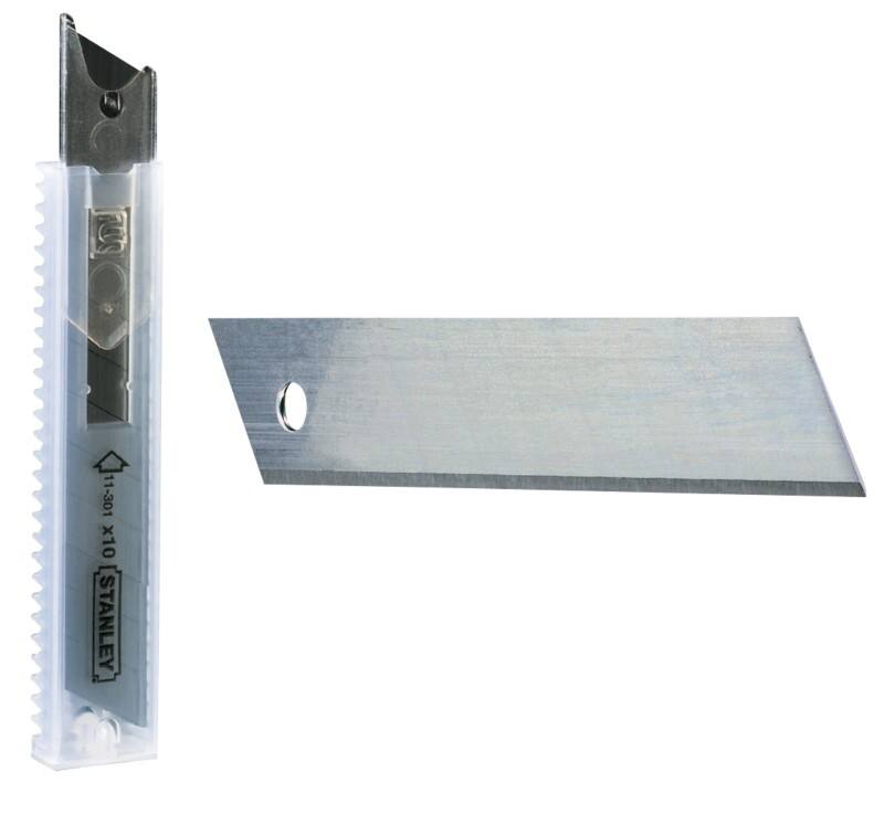 Stanley Reservemesjes 0-11-301 18 mm Zilver Aluminium 10 Stuks