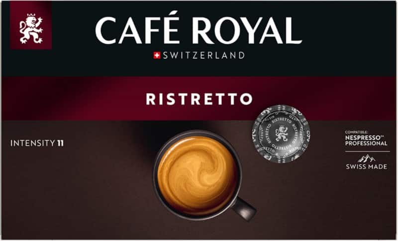 CAFÉ ROYAL Professional Koffiepads Ristretto Intensief Dark Arabica 50 Stuks à 6 g