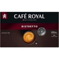 CAFÉ ROYAL Professional Koffiepads Ristretto Intensief Dark Arabica 50 Stuks à 6 g